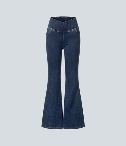 بنطال جينز مريح متداخل