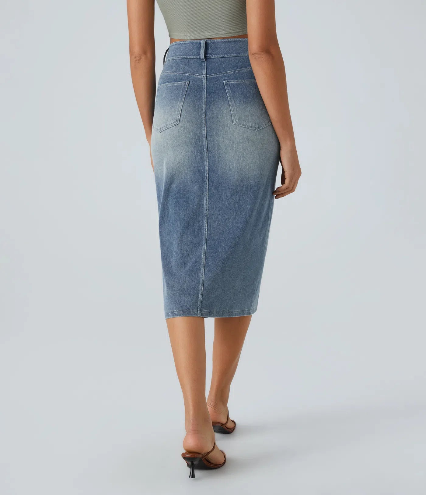 Denim Comfort Skirt